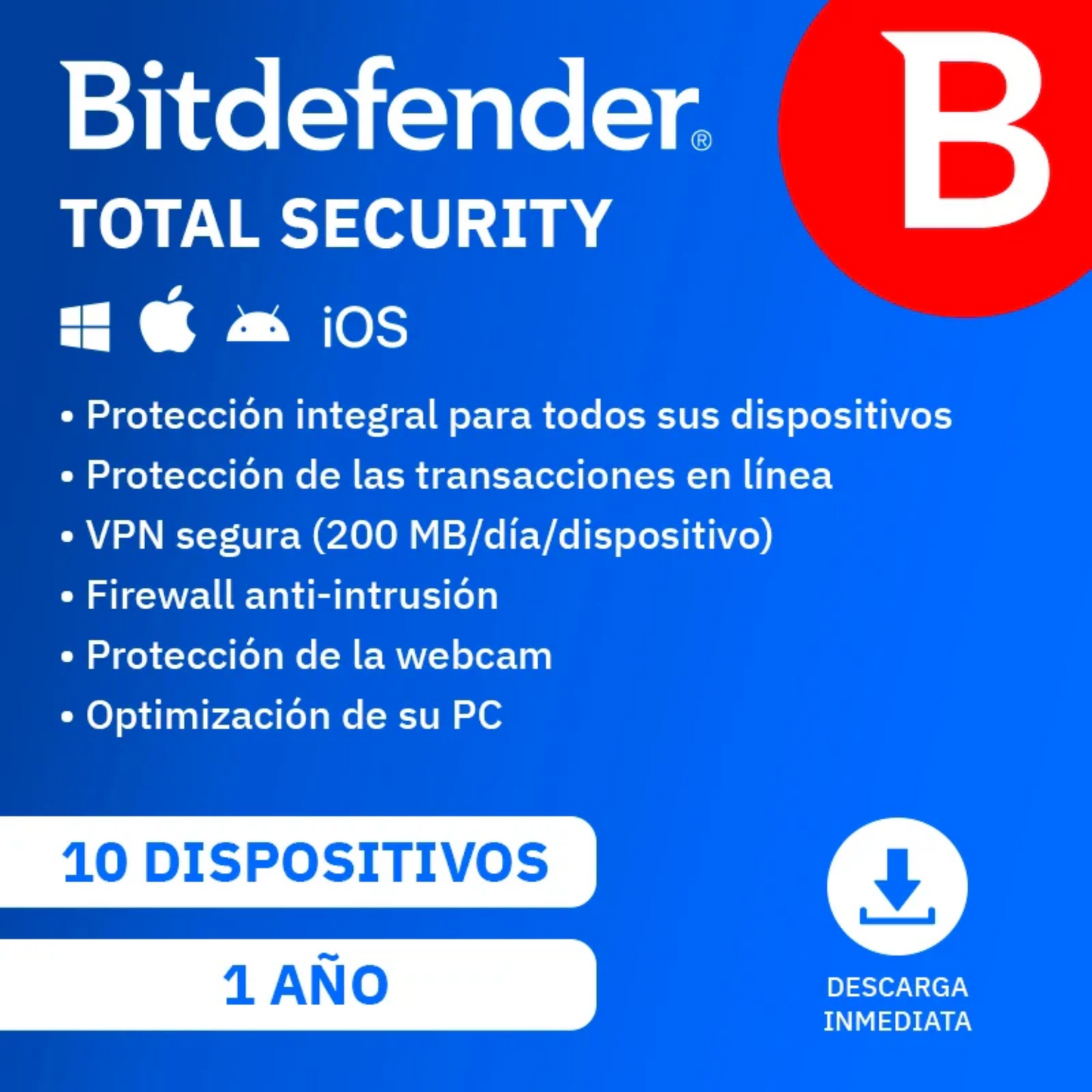 Antivirus Bitdefender Total Security