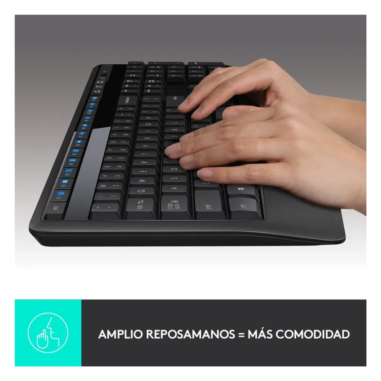 Combo Inalámbrico Teclado Y Mouse Logitech Mk345