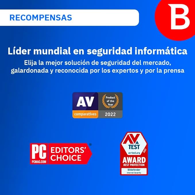 Bitdefender Total Security 5 dispositivos 2 años
