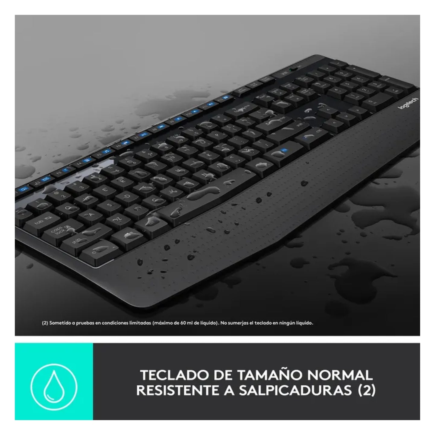 Combo Inalámbrico Teclado Y Mouse Logitech Mk345
