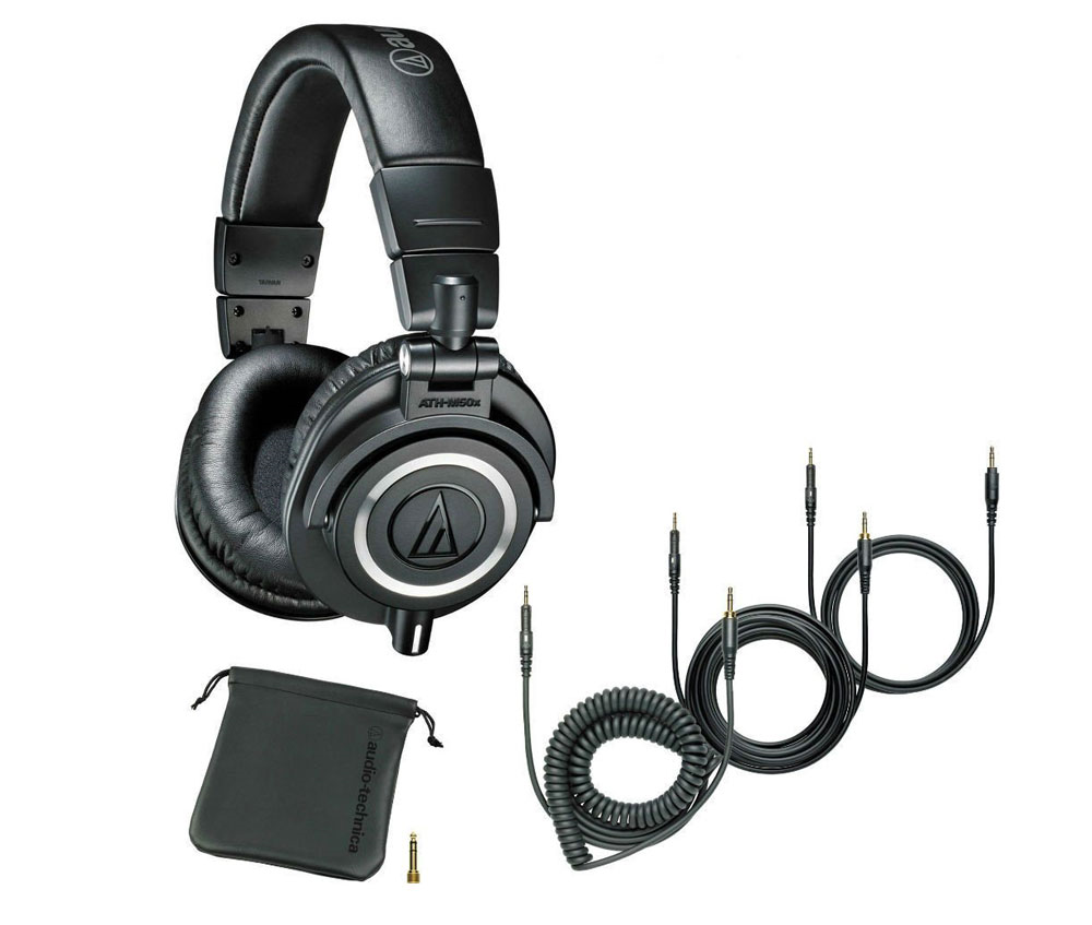 Audio-Technica ATH-M50x Audifonos de monitoreo cerrados