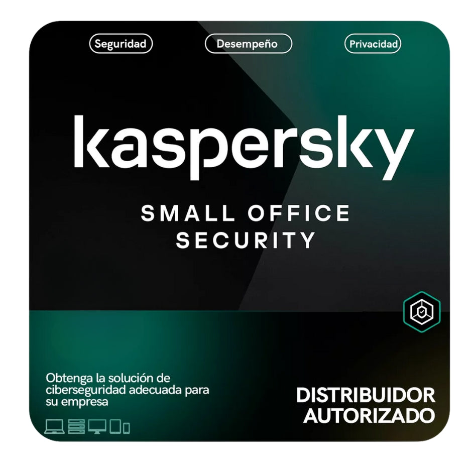Kaspersky Small Office 50 Dispositivos 5 Servidores 3 Años