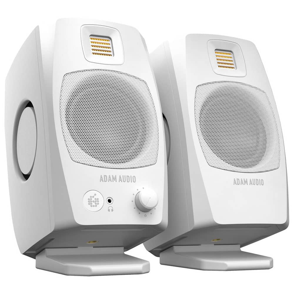 Adam Audio D3v Monitores Activos De Sobremesa - Blancos