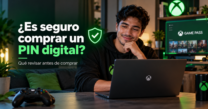 ¿Es seguro comprar un PIN digital de Xbox Game Pass en Colombia?