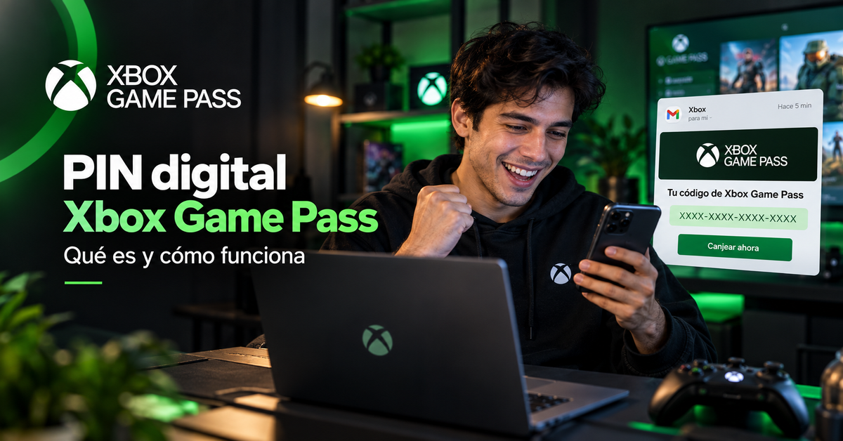 PIN digital Xbox Game Pass: qué es, cómo funciona y cómo se entrega