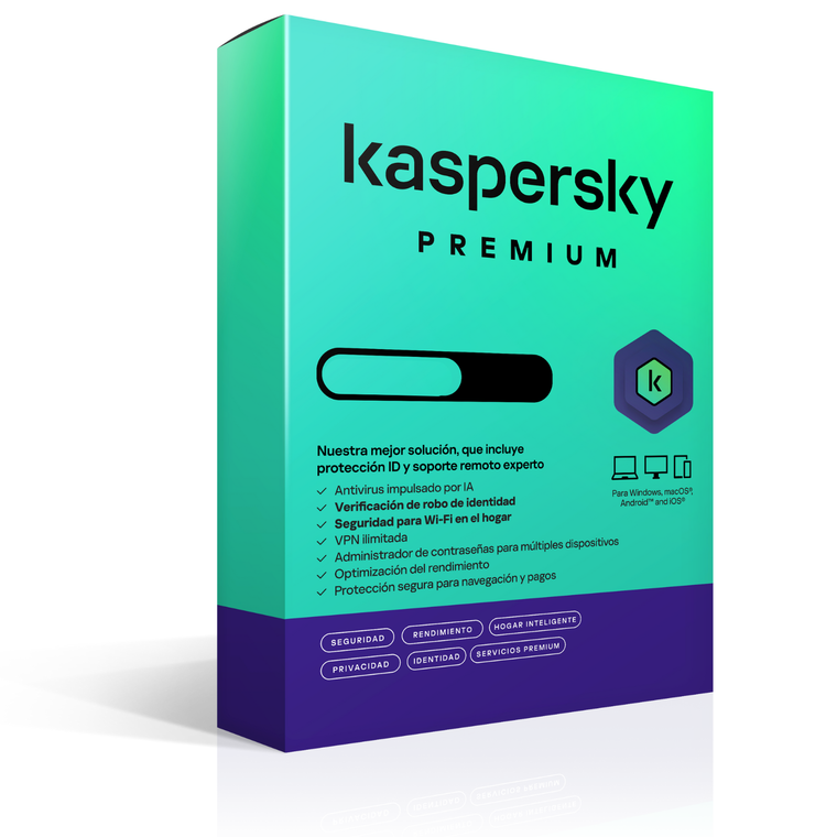 Kaspersky Premium original en Colombia