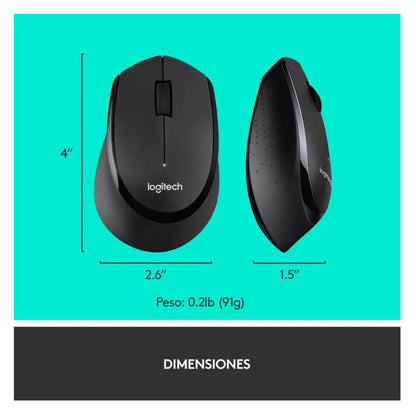 Combo Inalámbrico Teclado Y Mouse Logitech Mk345