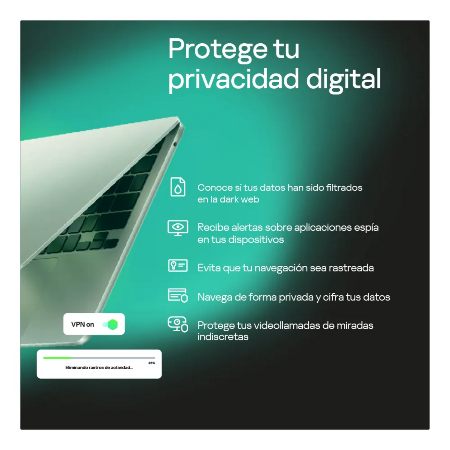 Kaspersky Premium 1 Dispositivo 1 Año + Pin virtual Membresía Spotify 1 mes