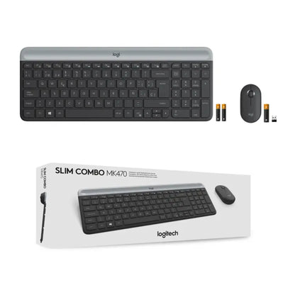 Combo Inalámbrico Teclado Y Mouse Logitech Mk470