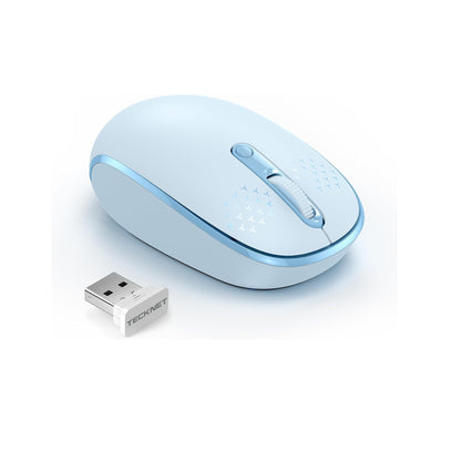 Mouse Inalámbrico Silencioso 2.4G Tecknet