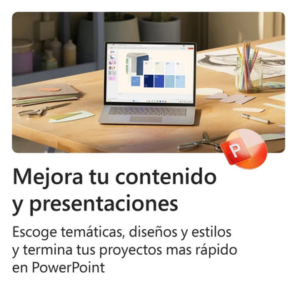 Licencia Digital Microsoft Office 365 Familia Para 6 Usuarios / 12 Meses
