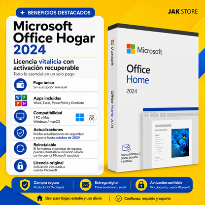 Microsoft Office Hogar 2024