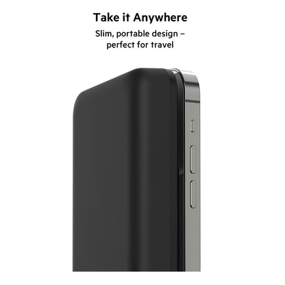 Cargador Magsafe Inalámbrico Portátil Belkin 10000 Mah 7.5v