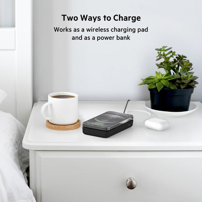 Cargador Magsafe Inalámbrico Portátil Belkin 10000 Mah 7.5v