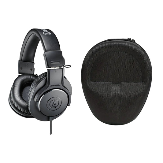 Audífonos ATH-M20x + Estuche Rígido auriculares