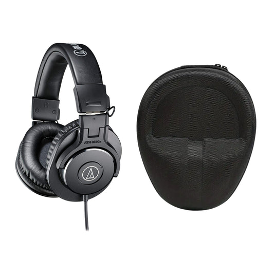 Audífonos ATH-M30x + Estuche Rígido auriculares