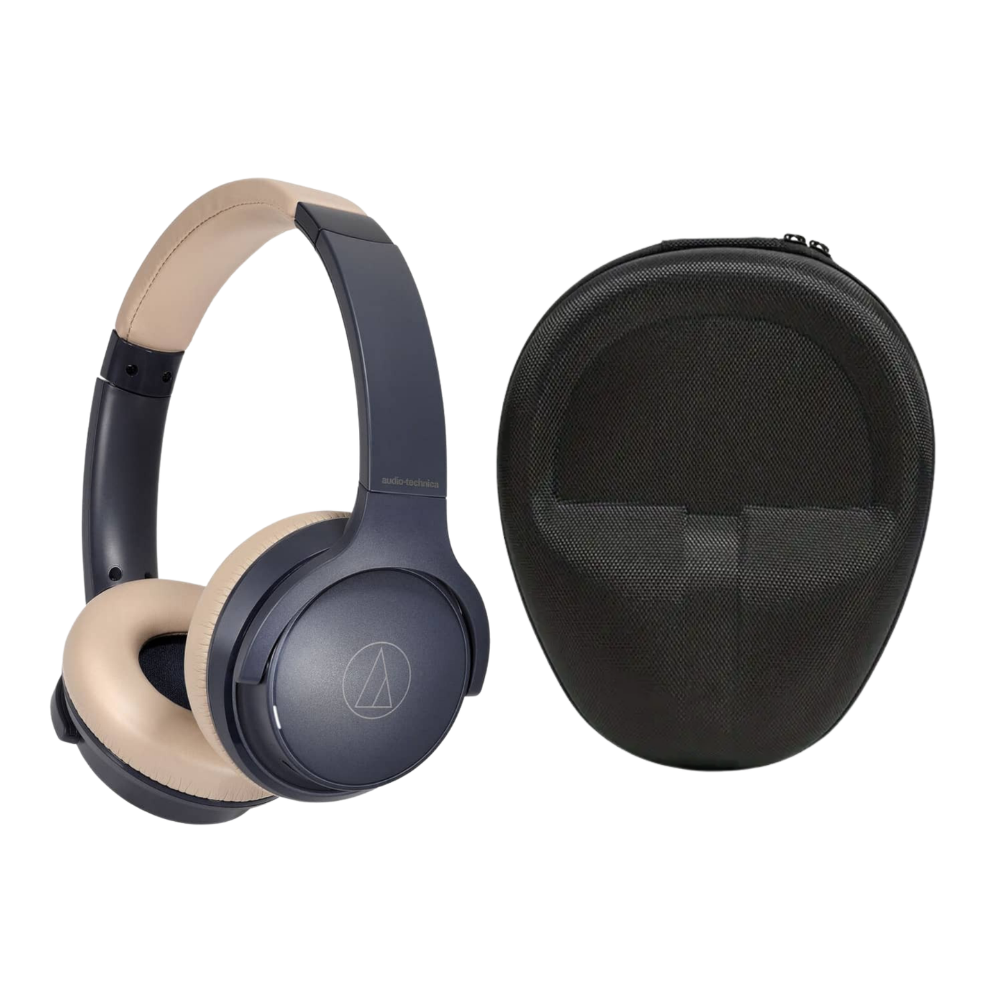 Audífonos Ath-s220bt Blue + Estuche Rígido auriculares