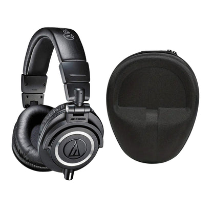 Audífonos ATH-M50x + Estuche Rígido auriculares